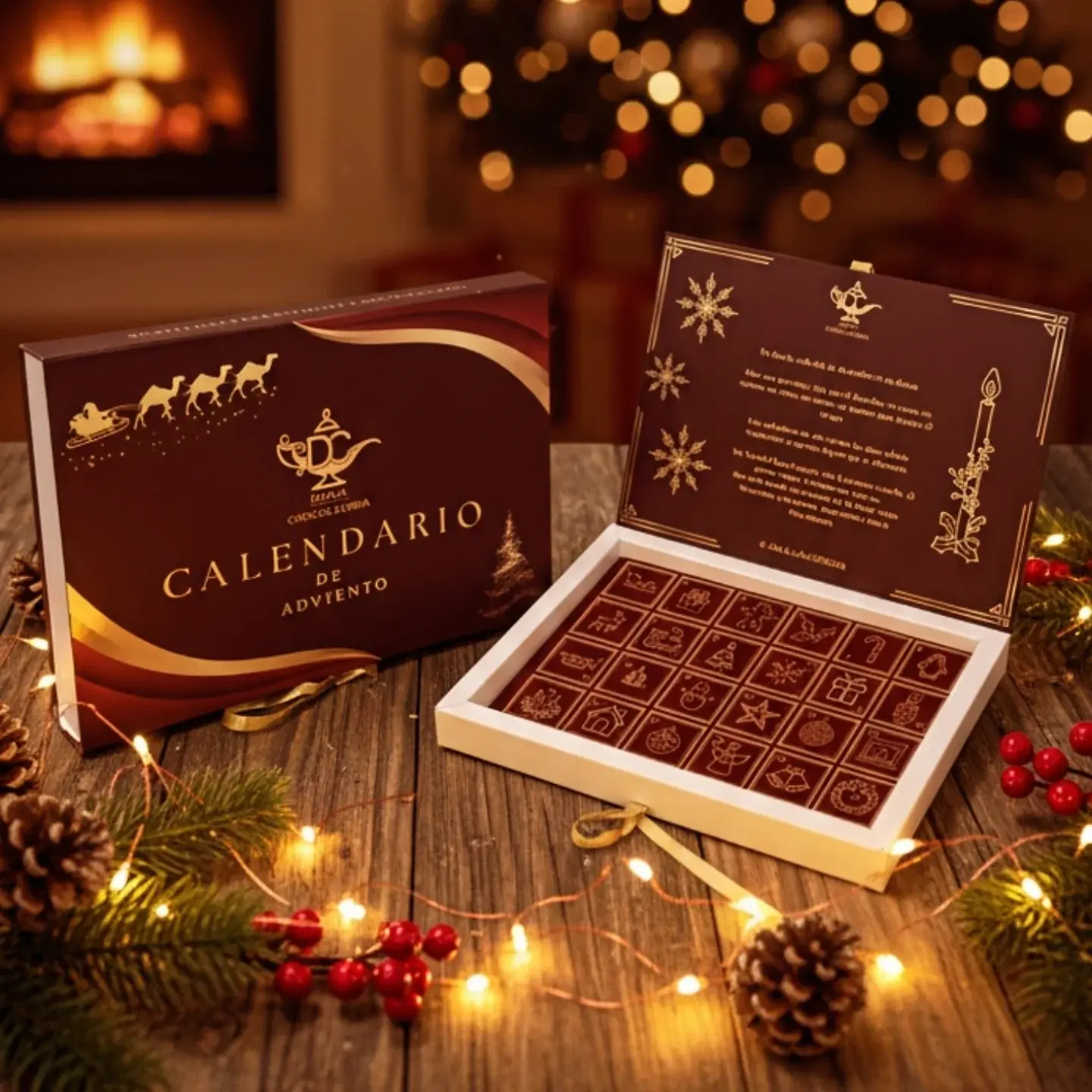 Arte en chocolate